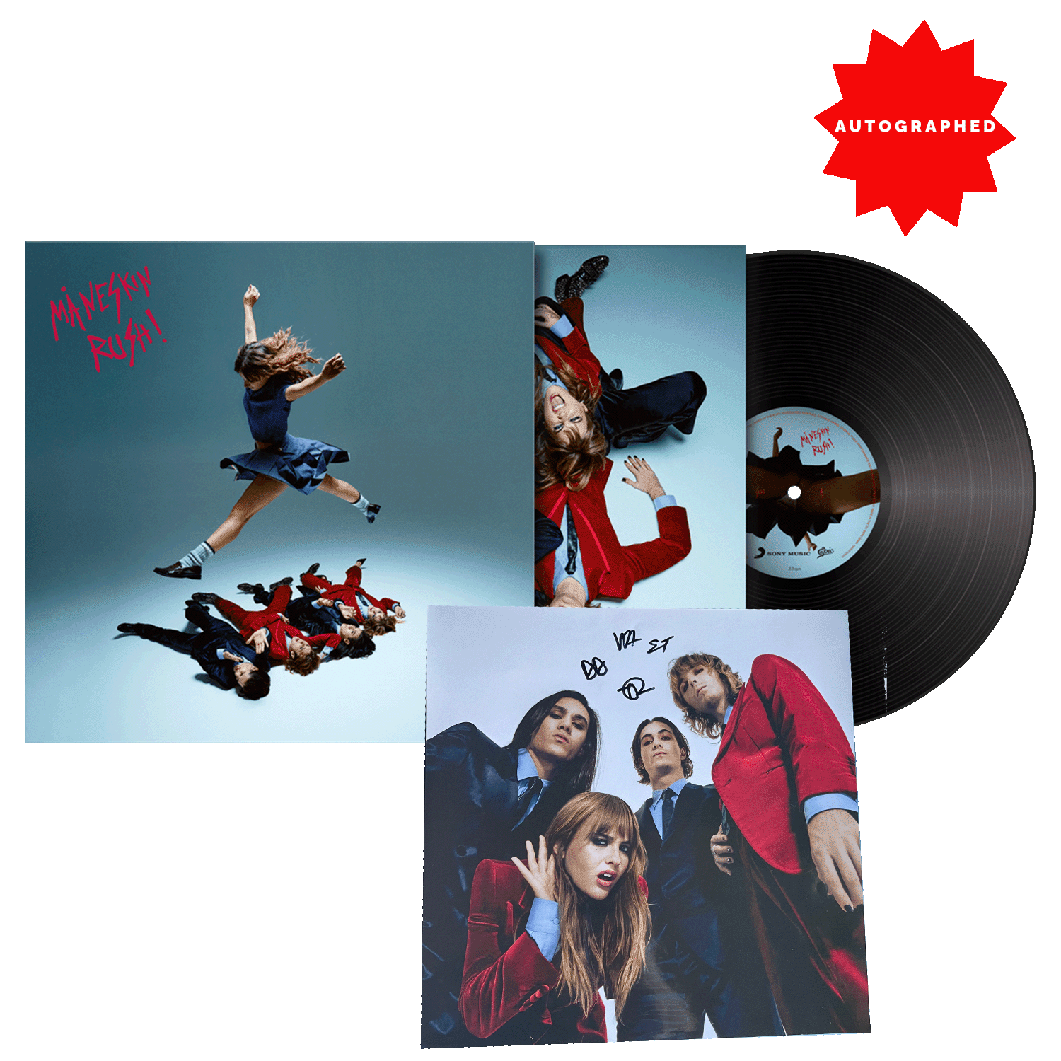 RUSH! Standard (LP) (Autographed) – Måneskin RUSH! Standard (LP) (Autographed) – Måneskin